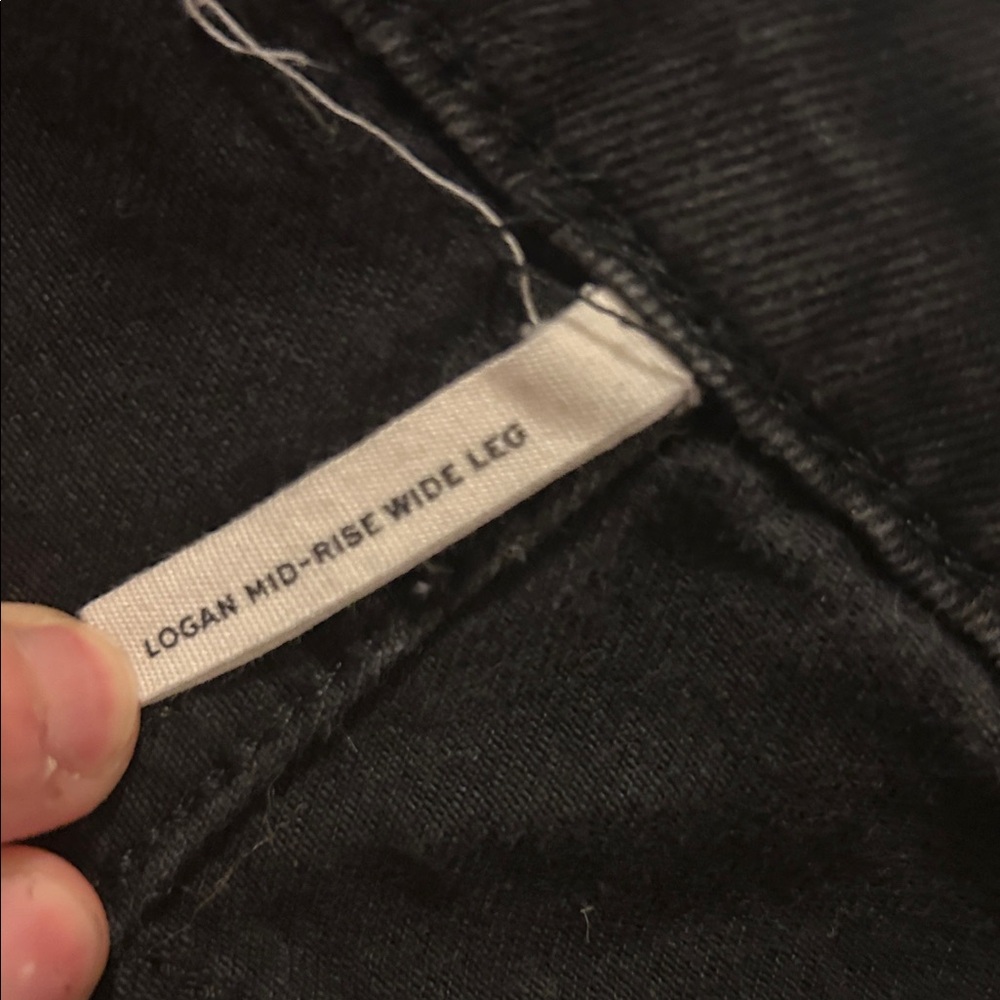 Logan Mid-Rise Wide Leg Jean-Rag & Bone Outlet - Picture 4 of 5